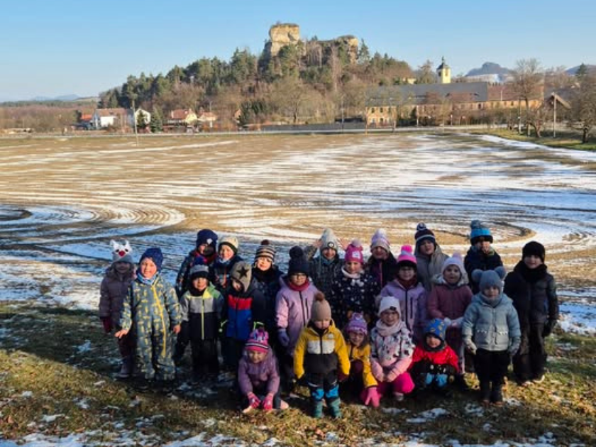 Zimní den v Jestřebí